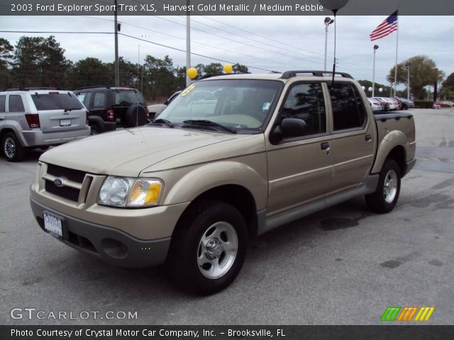 2003 Ford Explorer Sport Trac XLS in Harvest Gold Metallic