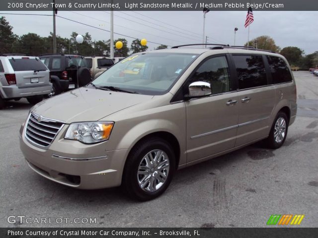 2008 Chrysler Town & Country Limited in Light Sandstone Metallic
