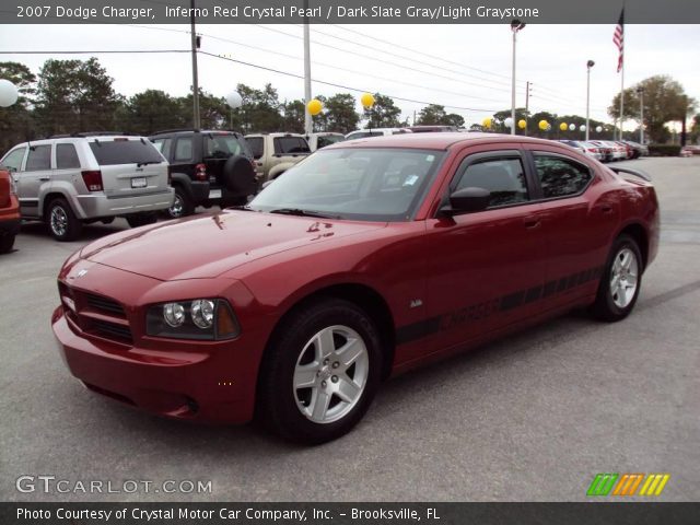 2007 Dodge Charger  in Inferno Red Crystal Pearl