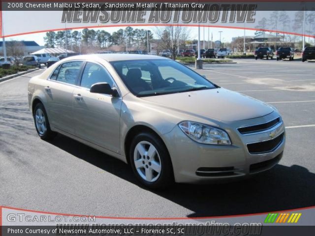 2008 Chevrolet Malibu LS Sedan in Sandstone Metallic