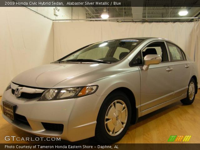 2009 Honda Civic Hybrid Sedan in Alabaster Silver Metallic