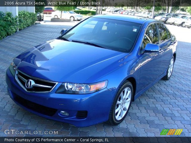 2006 Acura TSX Sedan in Arctic Blue Pearl
