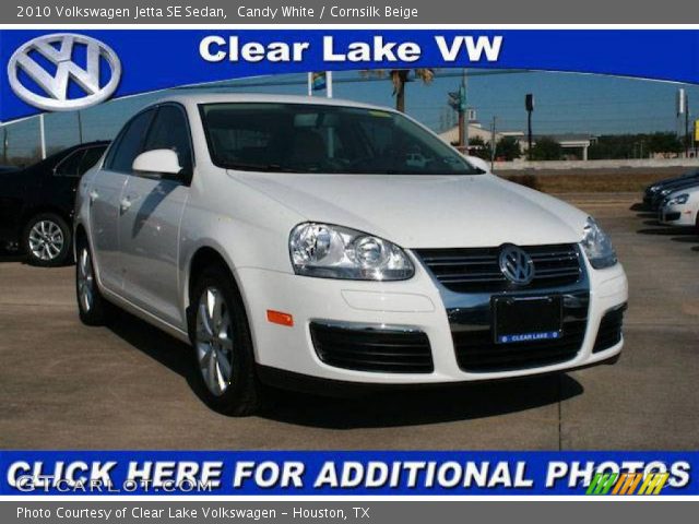 2010 Volkswagen Jetta SE Sedan in Candy White