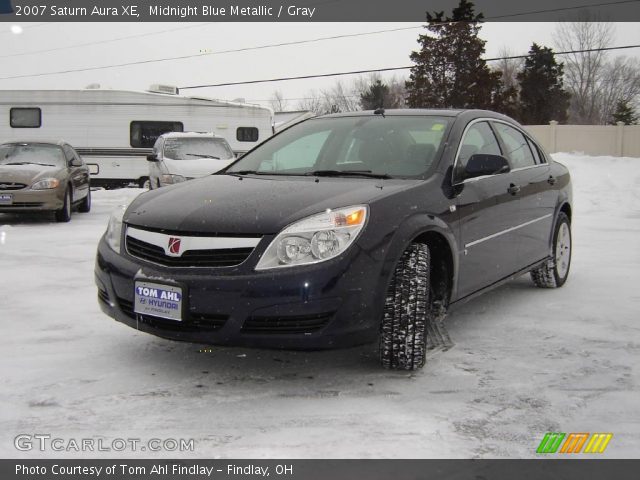 2007 Saturn Aura XE in Midnight Blue Metallic