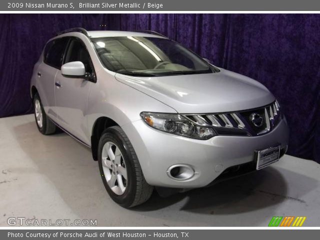 2009 Nissan Murano S in Brilliant Silver Metallic