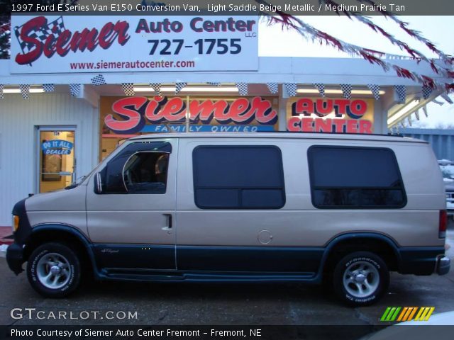1997 Ford E Series Van E150 Conversion Van in Light Saddle Beige Metallic