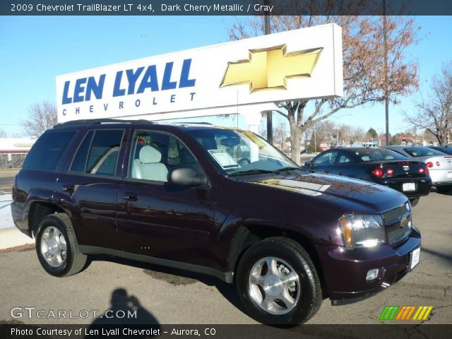 2009 Chevrolet TrailBlazer LT 4x4 in Dark Cherry Metallic
