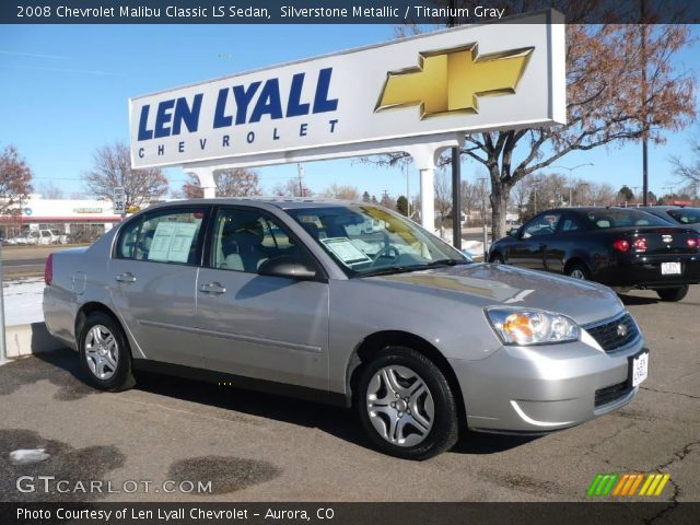 2008 Chevrolet Malibu Classic LS Sedan in Silverstone Metallic