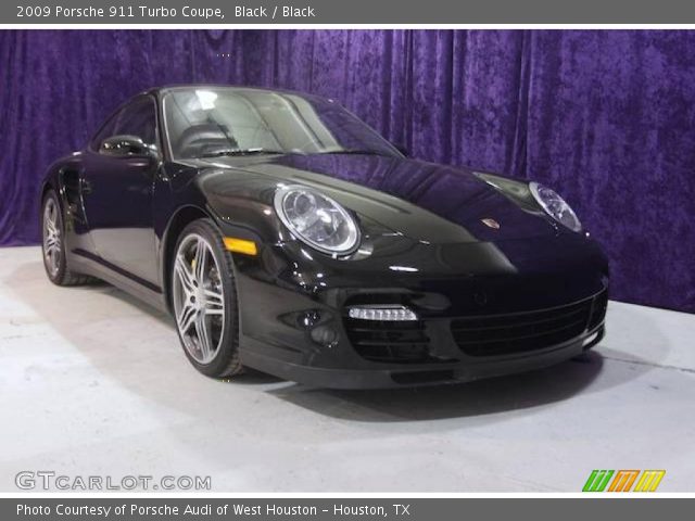 2009 Porsche 911 Turbo Coupe in Black