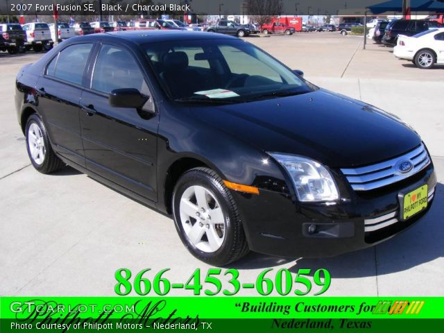 2007 Ford Fusion SE in Black