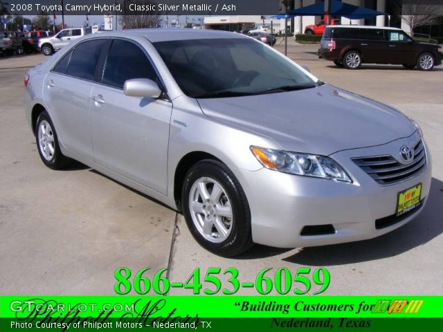 2008 Toyota Camry Hybrid in Classic Silver Metallic