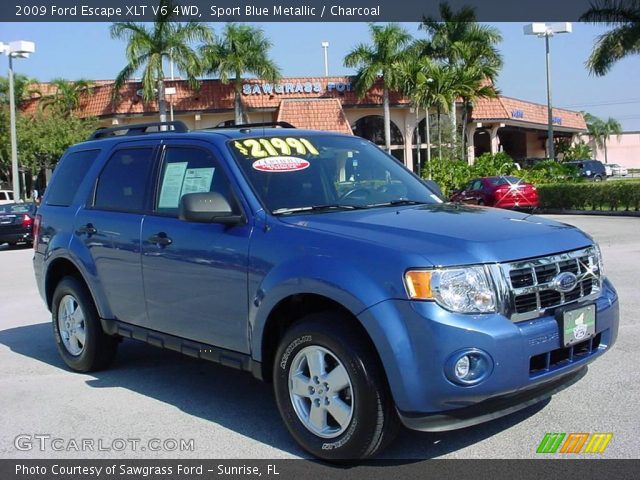 2009 Ford Escape XLT V6 4WD in Sport Blue Metallic