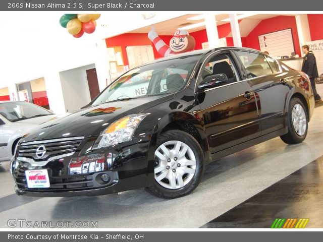 2009 Nissan Altima 2.5 S in Super Black