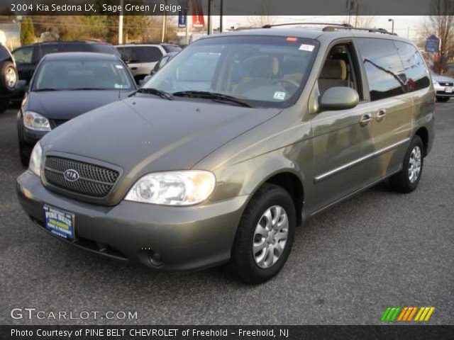 2004 Kia Sedona LX in Sage Green