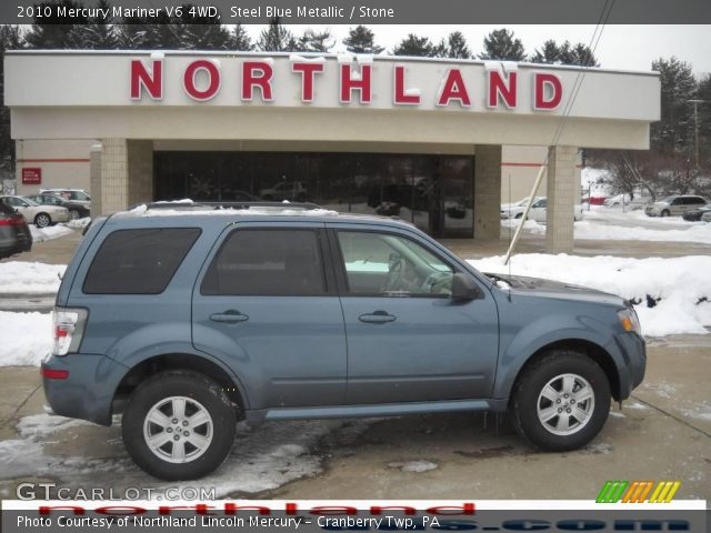 2010 Mercury Mariner V6 4WD in Steel Blue Metallic