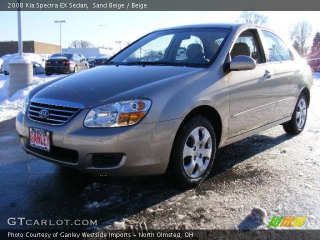 2008 Kia Spectra EX Sedan in Sand Beige