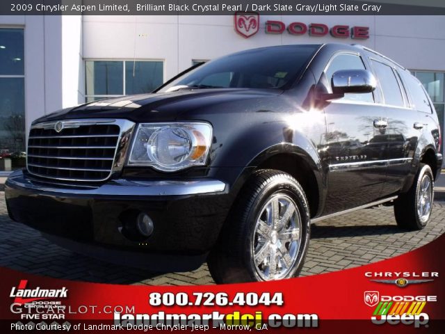 2009 Chrysler Aspen Limited in Brilliant Black Crystal Pearl