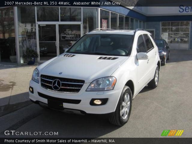 2007 Mercedes-Benz ML 350 4Matic in Alabaster White