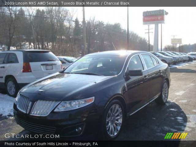 2009 Lincoln MKS AWD Sedan in Tuxedo Black Metallic