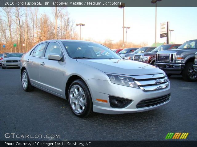2010 Ford Fusion SE in Brilliant Silver Metallic