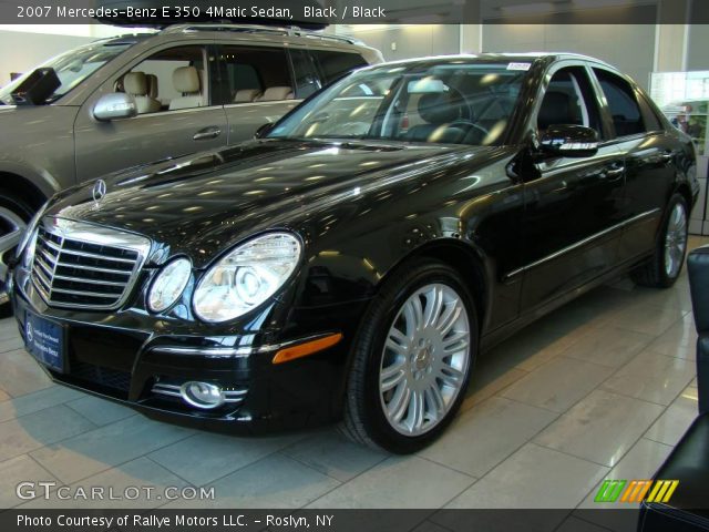 2007 Mercedes-Benz E 350 4Matic Sedan in Black