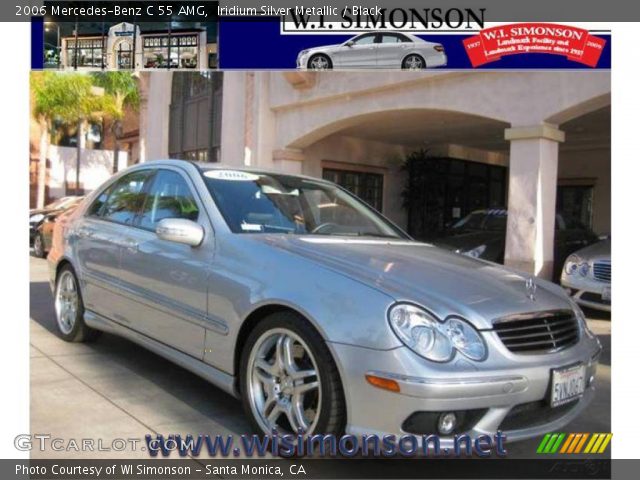 2006 Mercedes-Benz C 55 AMG in Iridium Silver Metallic