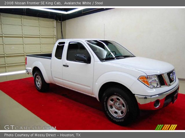 2008 Nissan Frontier SE King Cab in Avalanche White