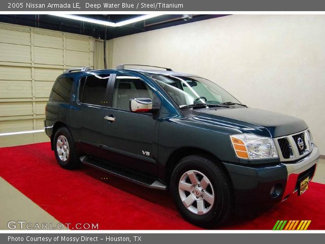 2005 Nissan Armada LE in Deep Water Blue