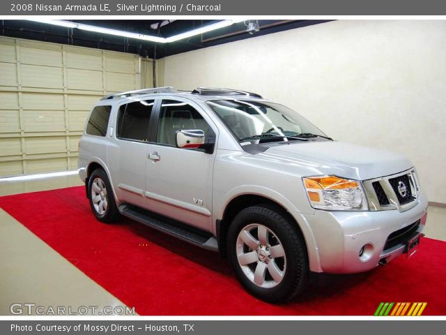 2008 Nissan Armada LE in Silver Lightning