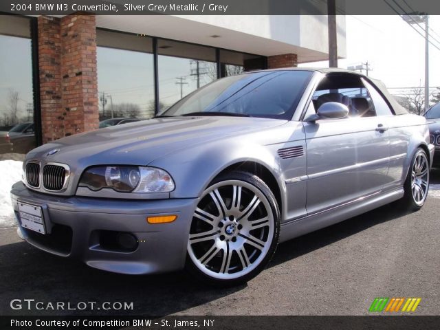 2004 BMW M3 Convertible in Silver Grey Metallic