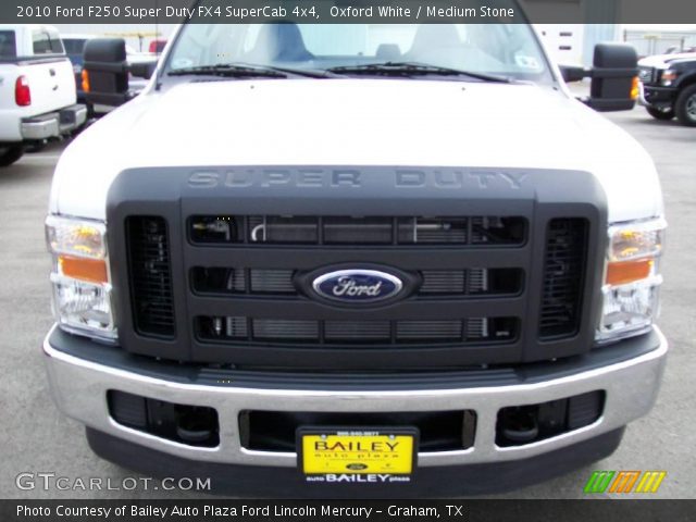 2010 Ford F250 Super Duty FX4 SuperCab 4x4 in Oxford White