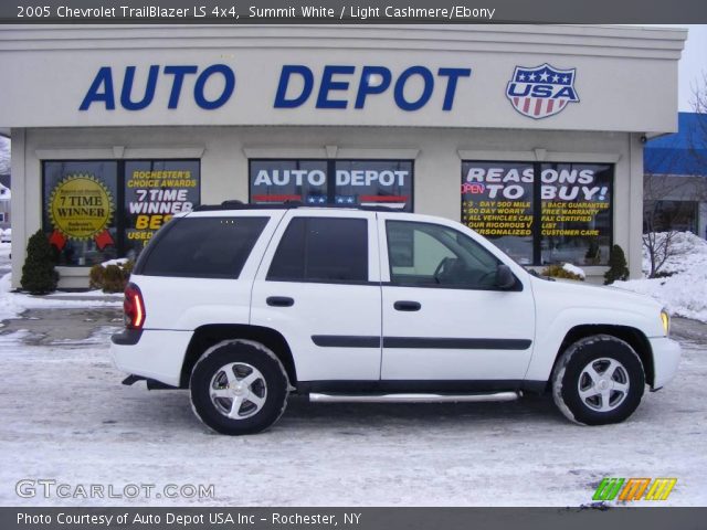 2005 Chevrolet TrailBlazer LS 4x4 in Summit White