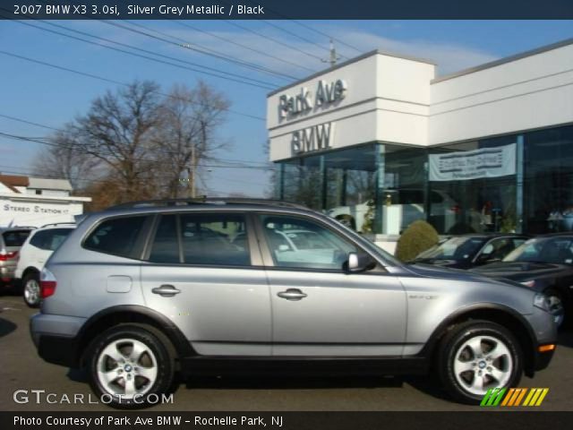 2007 BMW X3 3.0si in Silver Grey Metallic