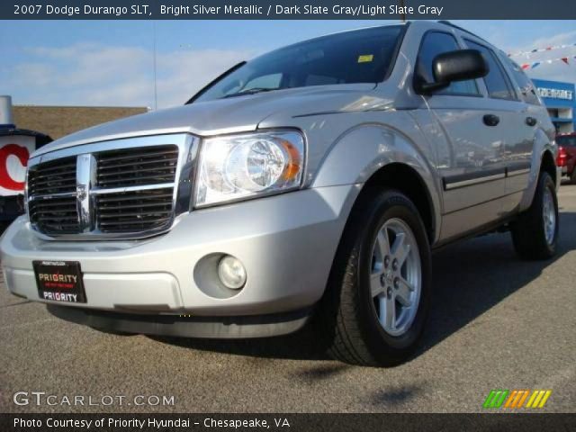 2007 Dodge Durango SLT in Bright Silver Metallic