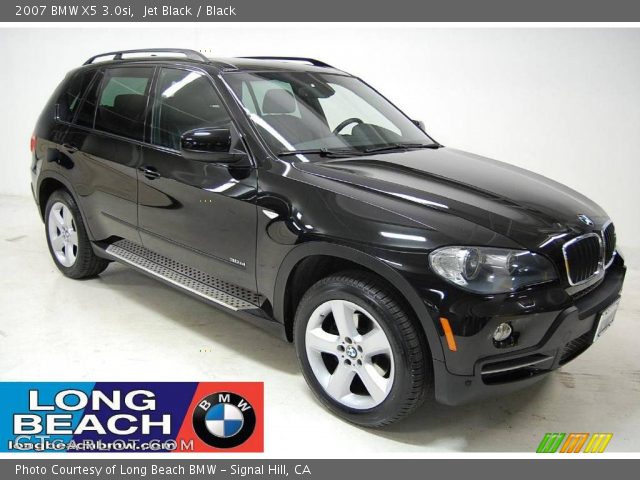 2007 BMW X5 3.0si in Jet Black