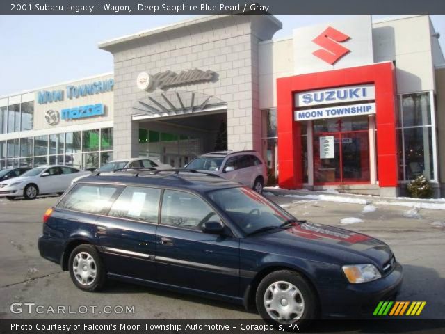 2001 Subaru Legacy L Wagon in Deep Sapphire Blue Pearl