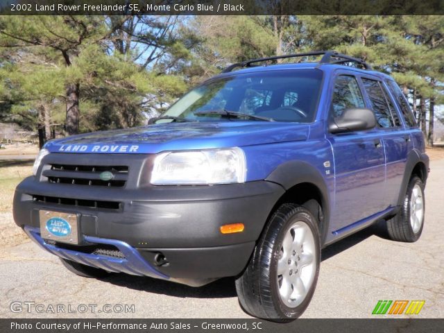 2002 Land Rover Freelander SE in Monte Carlo Blue