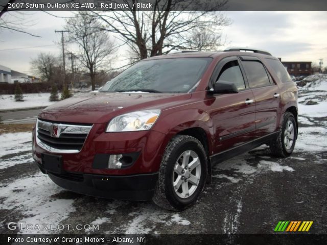2007 Saturn Outlook XE AWD in Red Jewel