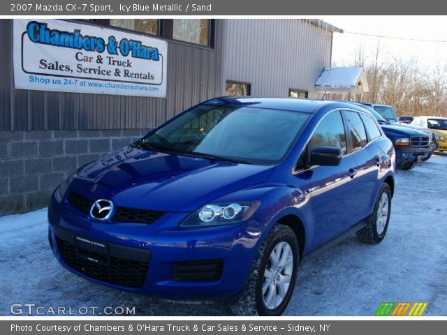 2007 Mazda CX-7 Sport in Icy Blue Metallic