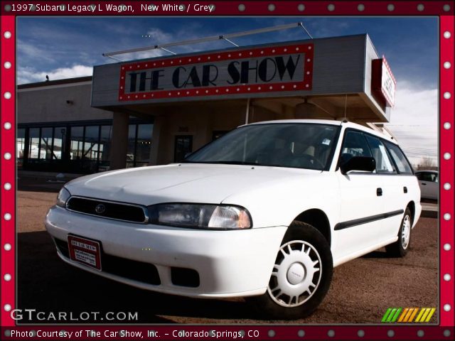 1997 Subaru Legacy L Wagon in New White
