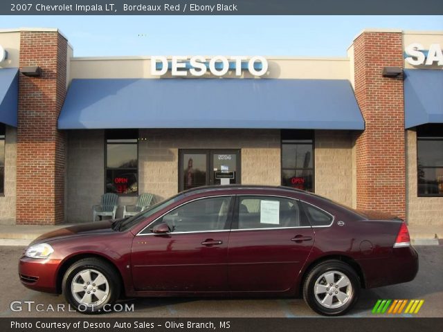 2007 Chevrolet Impala LT in Bordeaux Red
