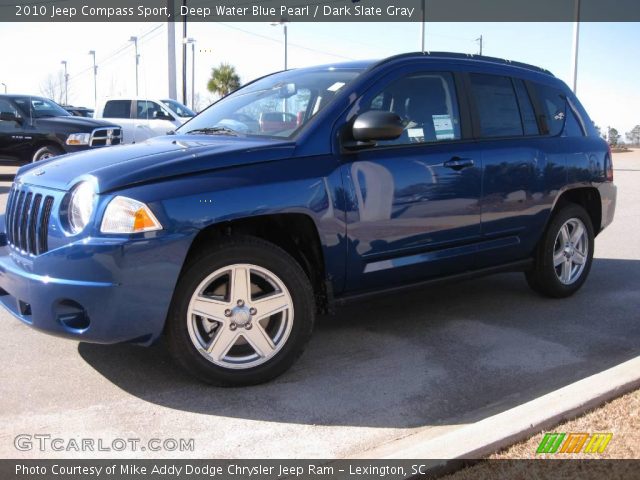 2010 Jeep Compass Sport in Deep Water Blue Pearl