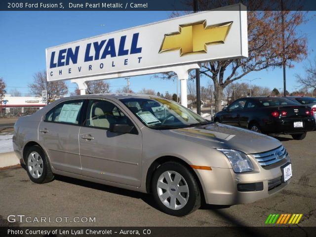 2008 Ford Fusion S in Dune Pearl Metallic