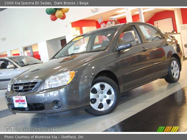 2006 Kia Spectra EX Sedan in Dark Bronze