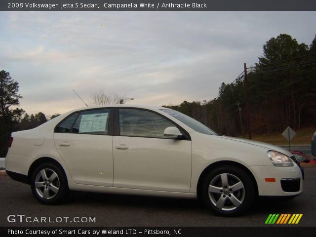 2008 Volkswagen Jetta S Sedan in Campanella White