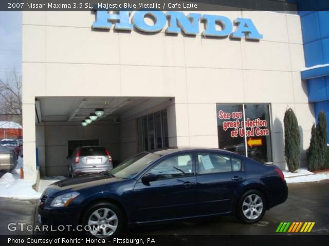 2007 Nissan Maxima 3.5 SL in Majestic Blue Metallic