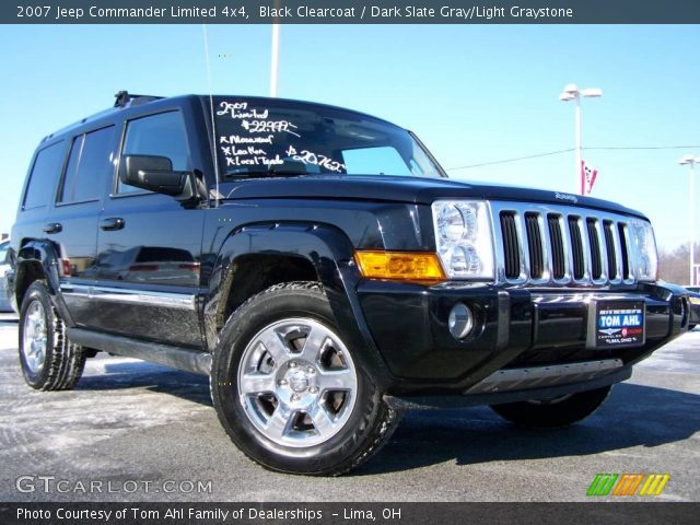 2007 Jeep Commander Limited 4x4 in Black Clearcoat