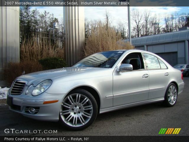 2007 Mercedes-Benz E 550 4Matic Sedan in Iridium Silver Metallic