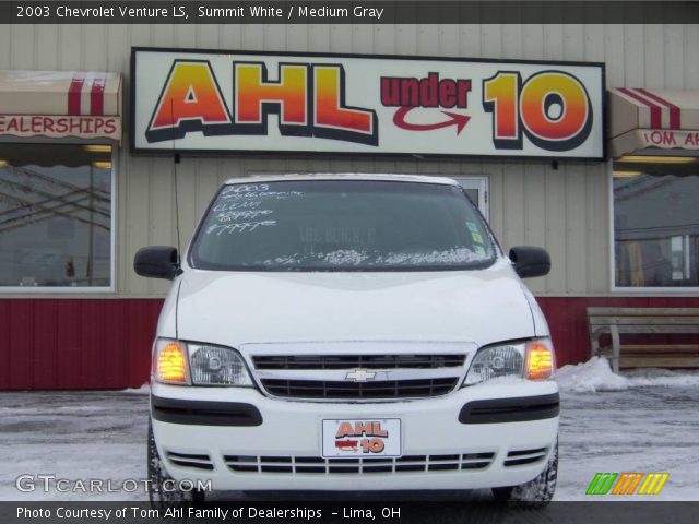 2003 Chevrolet Venture LS in Summit White