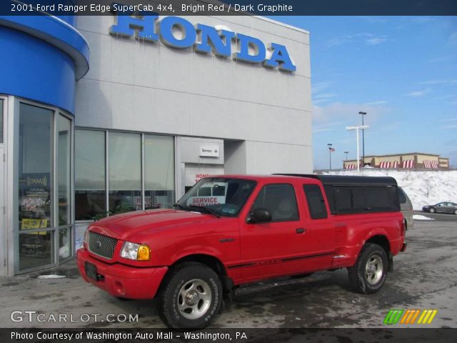 2001 Ford Ranger Edge SuperCab 4x4 in Bright Red